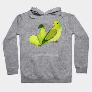 Cute Pear Parrotlet Hoodie